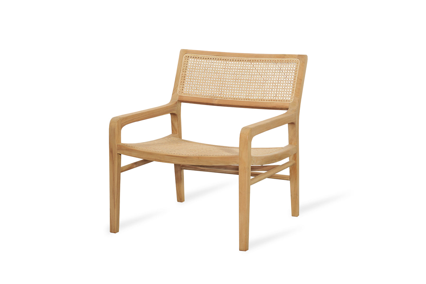 Motu Byron Bay Reva Lounge Chair Teak solid wood rattan
