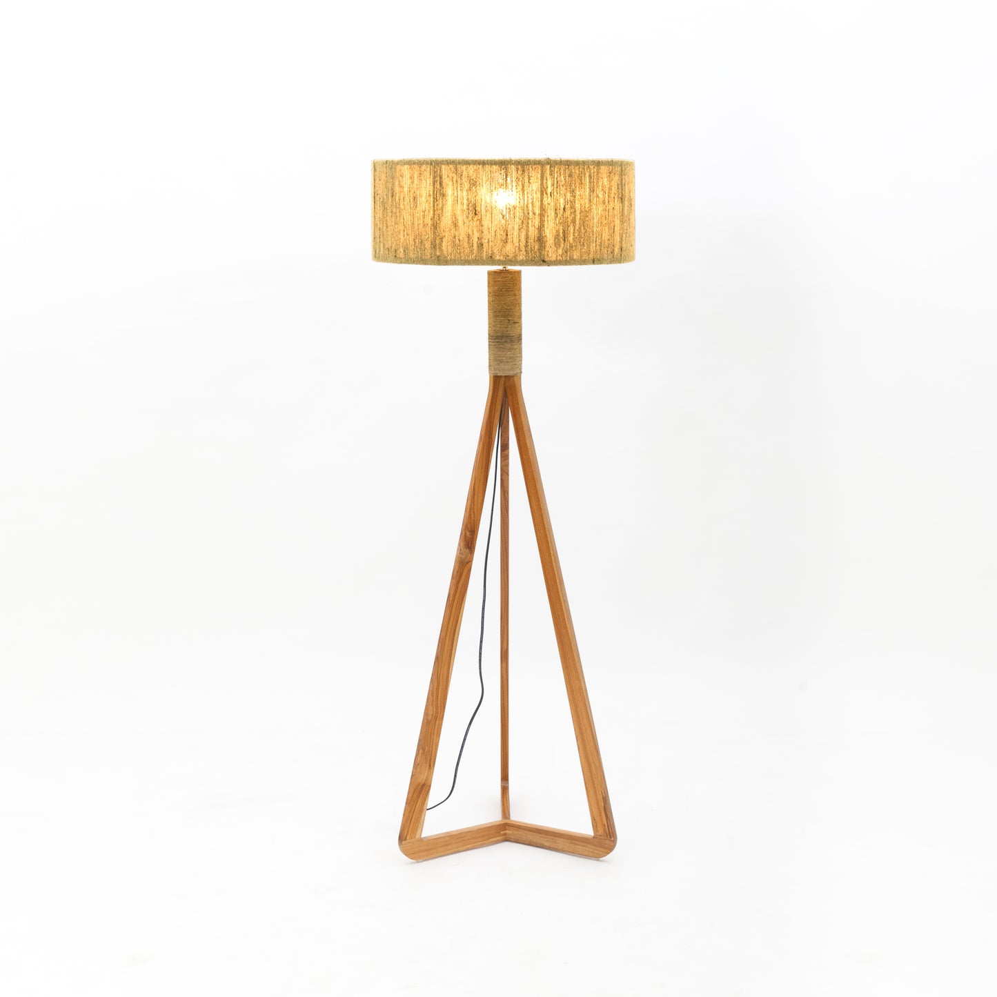 Motu Byron Bay Mahina Floor Lamp shade teak