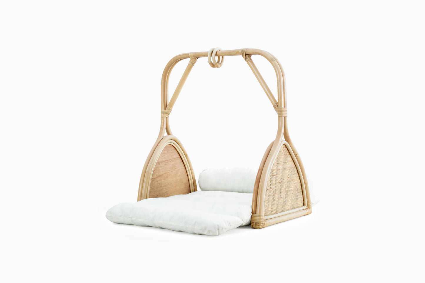 6 Motu Baby Play Gym Natural Rattan