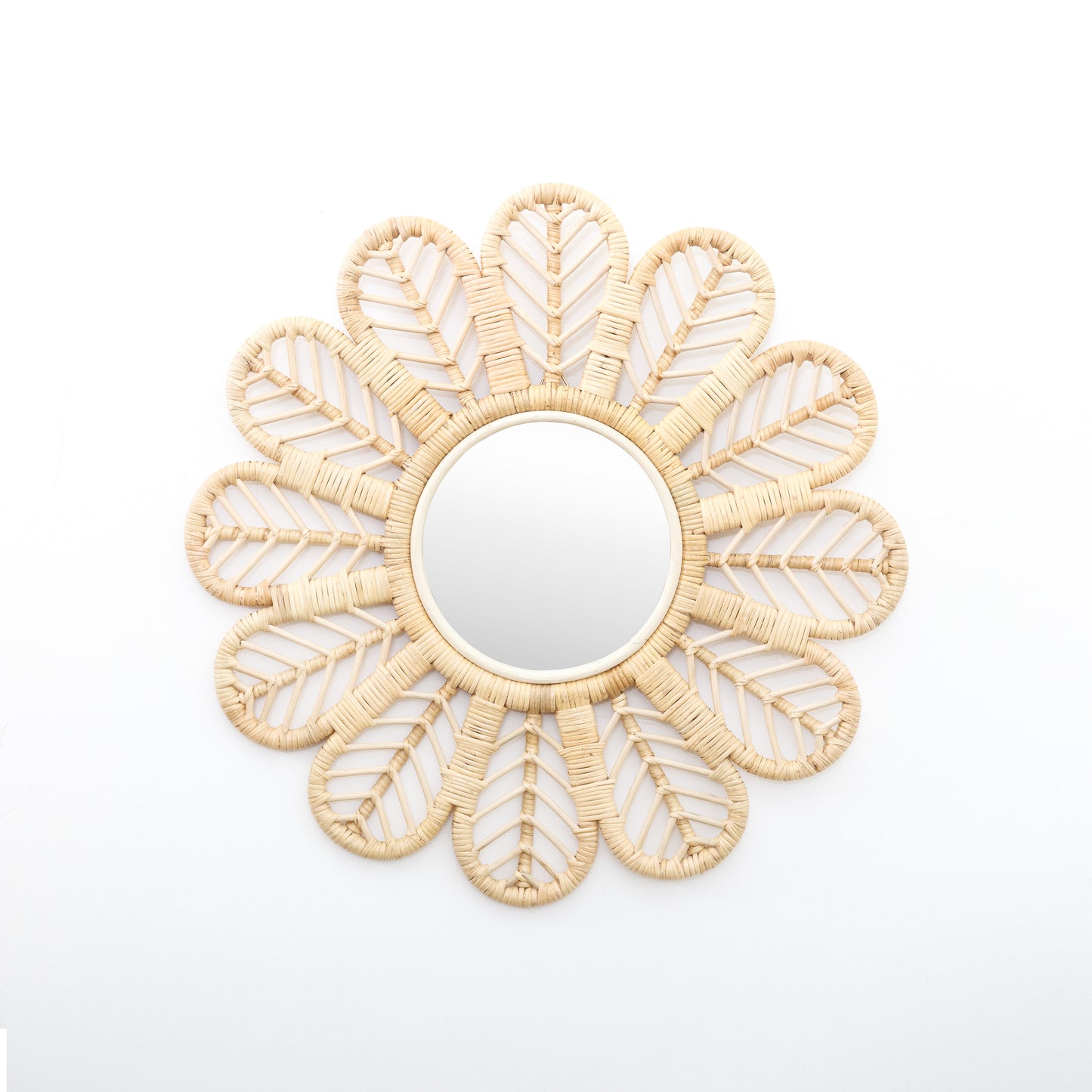 Motu_Raiana_flower_rattan_natural_mirror_Byron_Bay