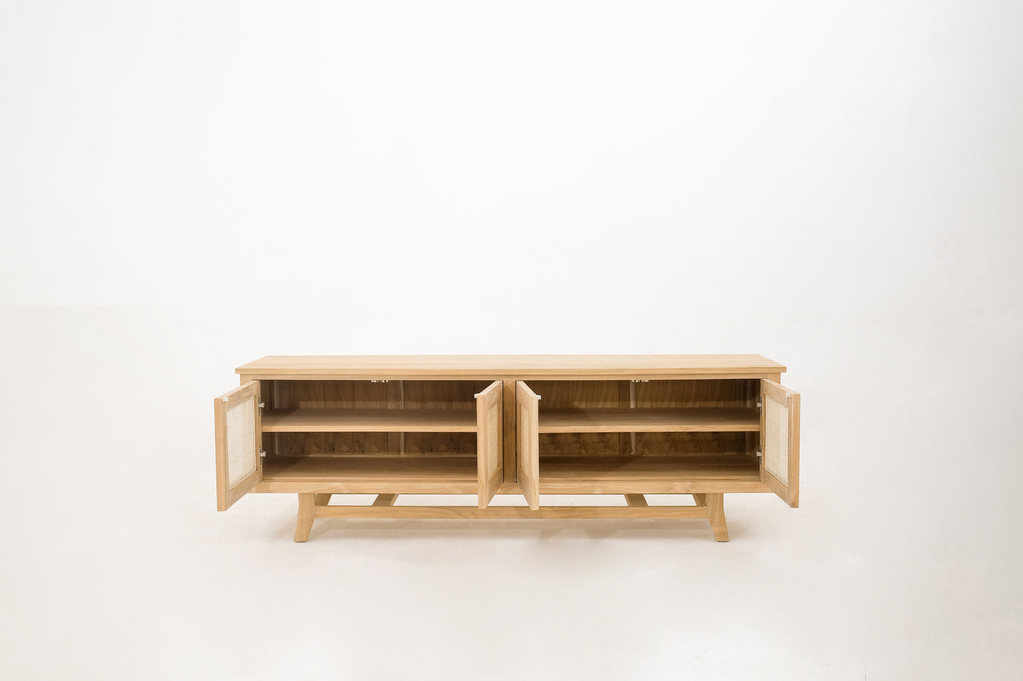 Motu_Taha_natural_teak_tv_console_cabinet_Rattan_Byron_bay