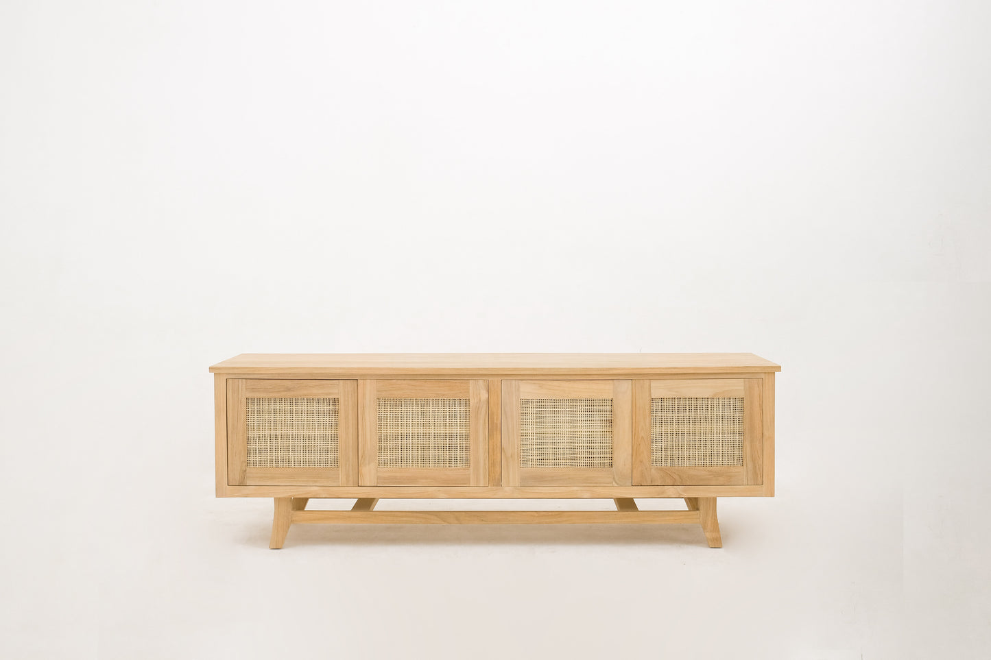 Motu_Taha_natural_teak_tv_console_cabinet_Rattan_Byron_bay