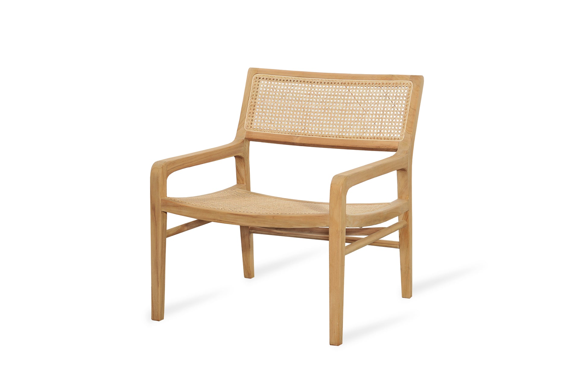 Motu Byron Bay Reva Lounge Chair Teak solid wood rattan