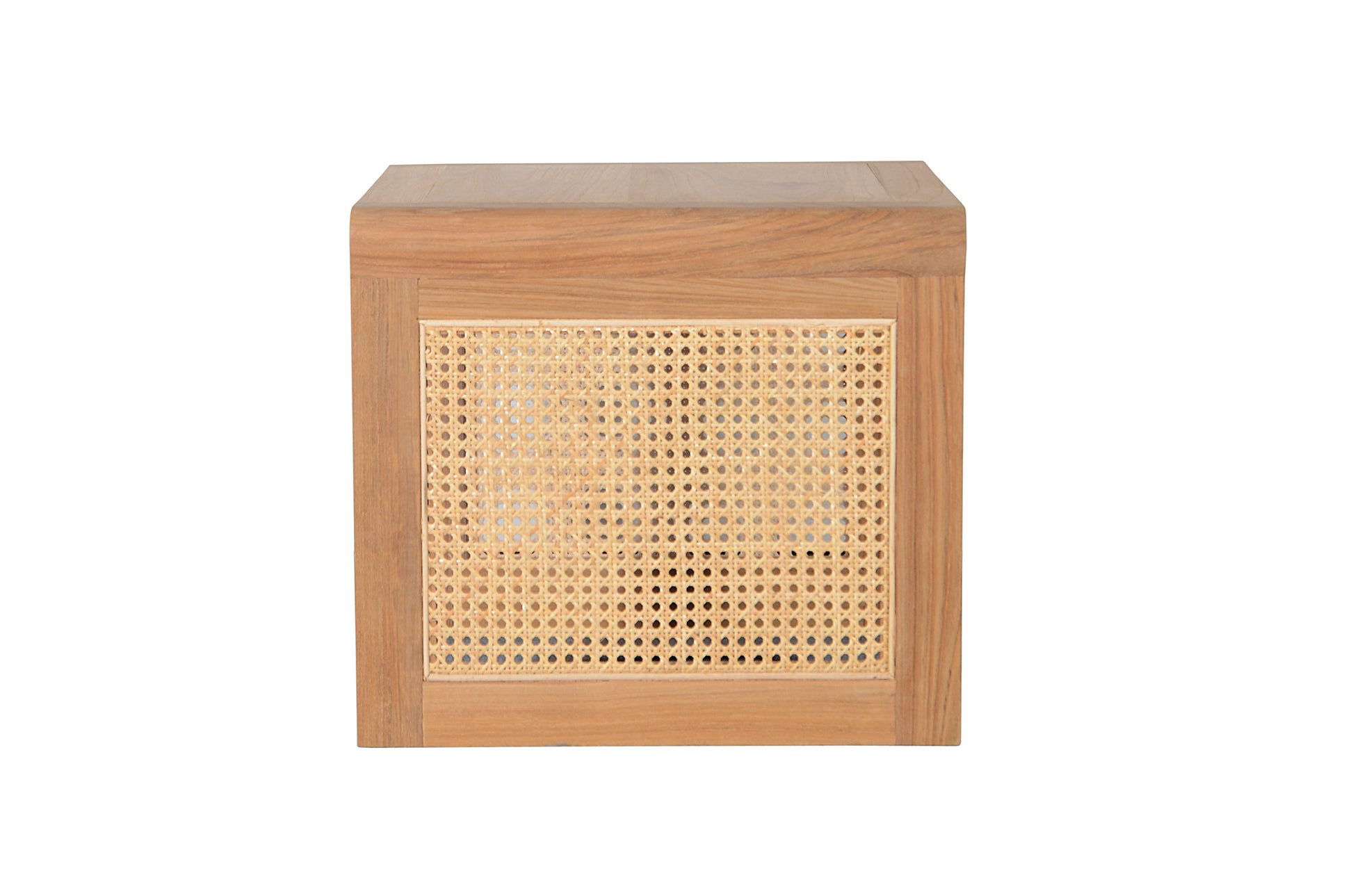 Motu Byron Bay Moana side table teak rattan natural