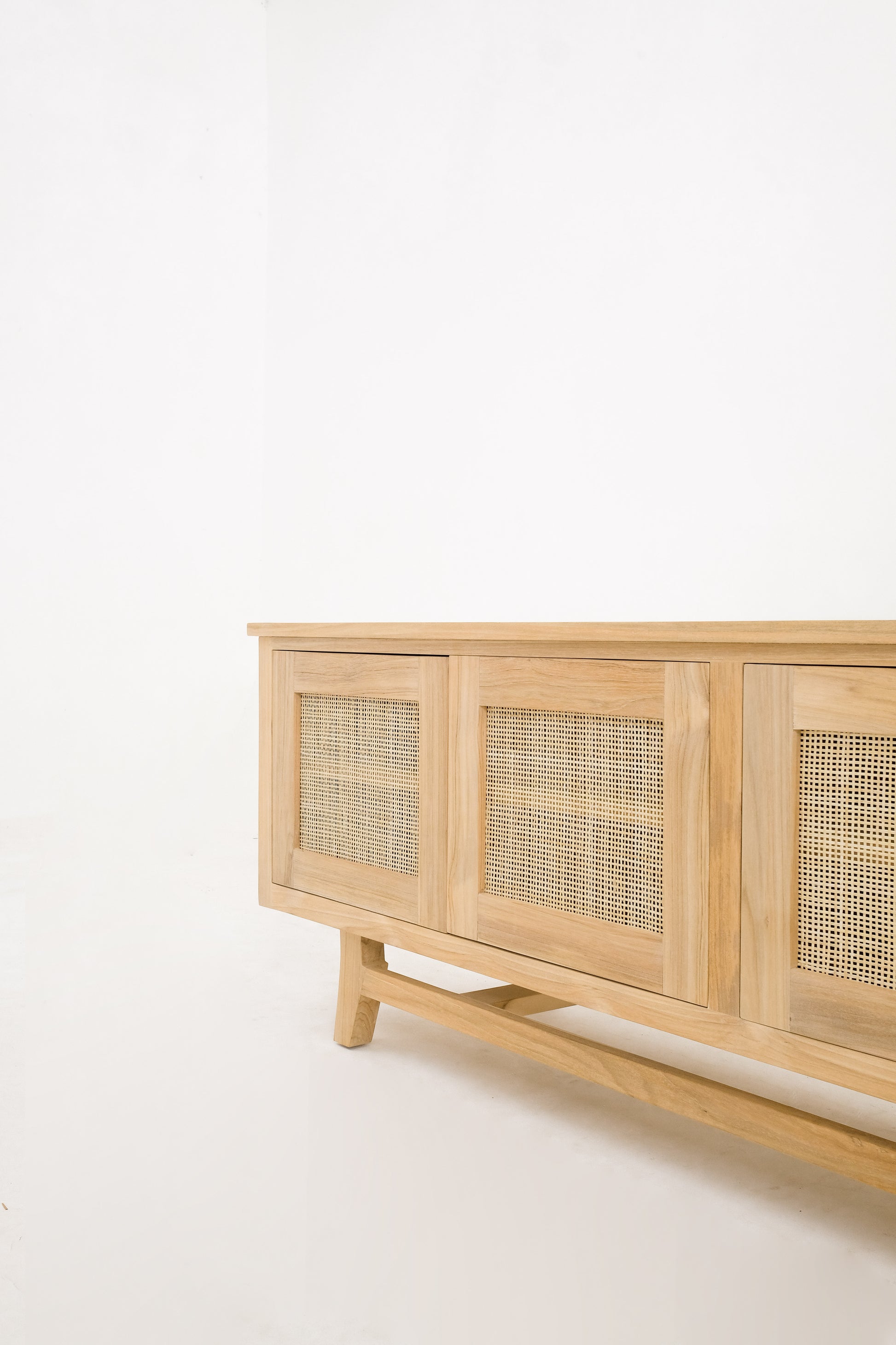 Motu_Taha_natural_teak_tv_console_cabinet_Rattan_Byron_bay