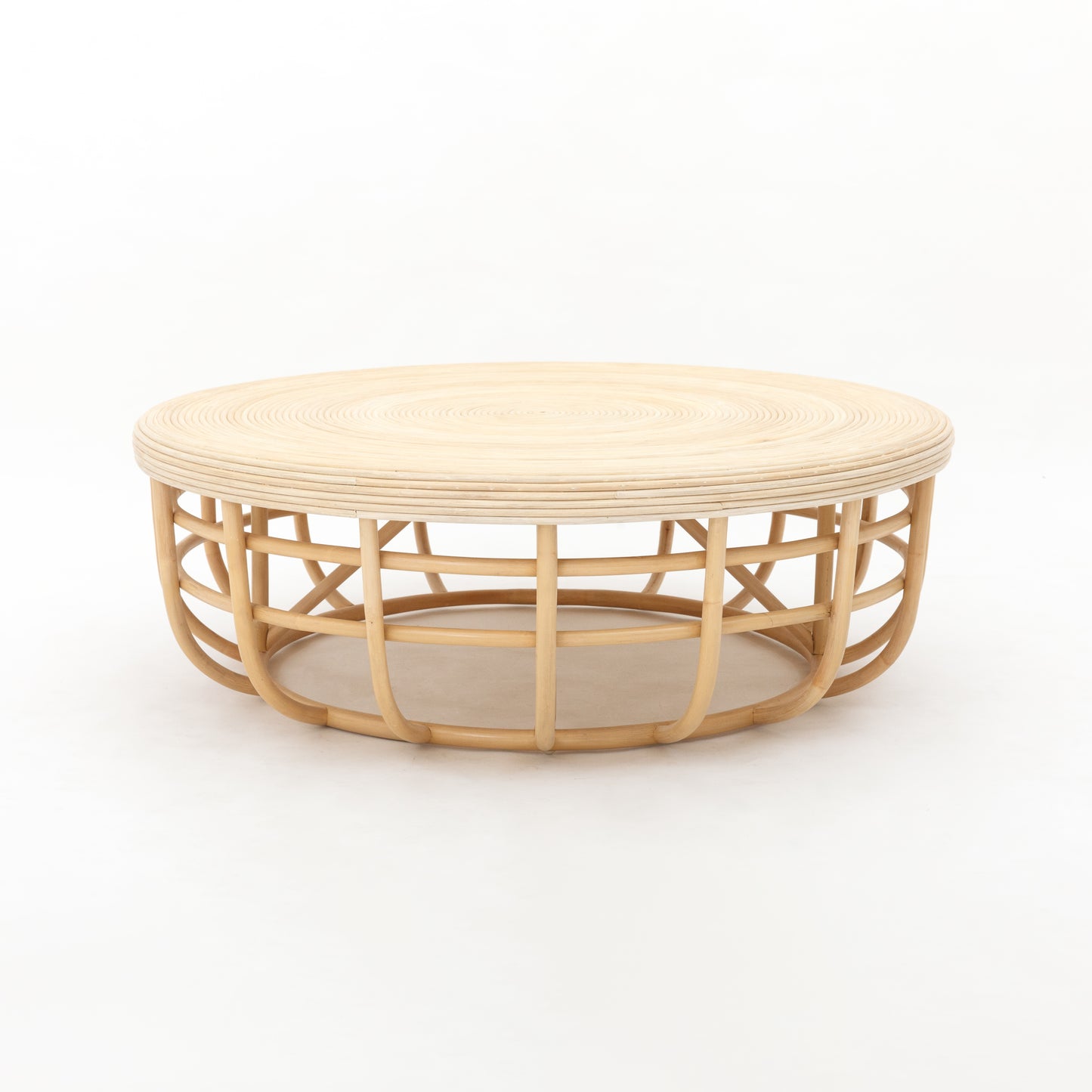 Motu Byron Bay Heinui Coffee Table round Rattan Natural