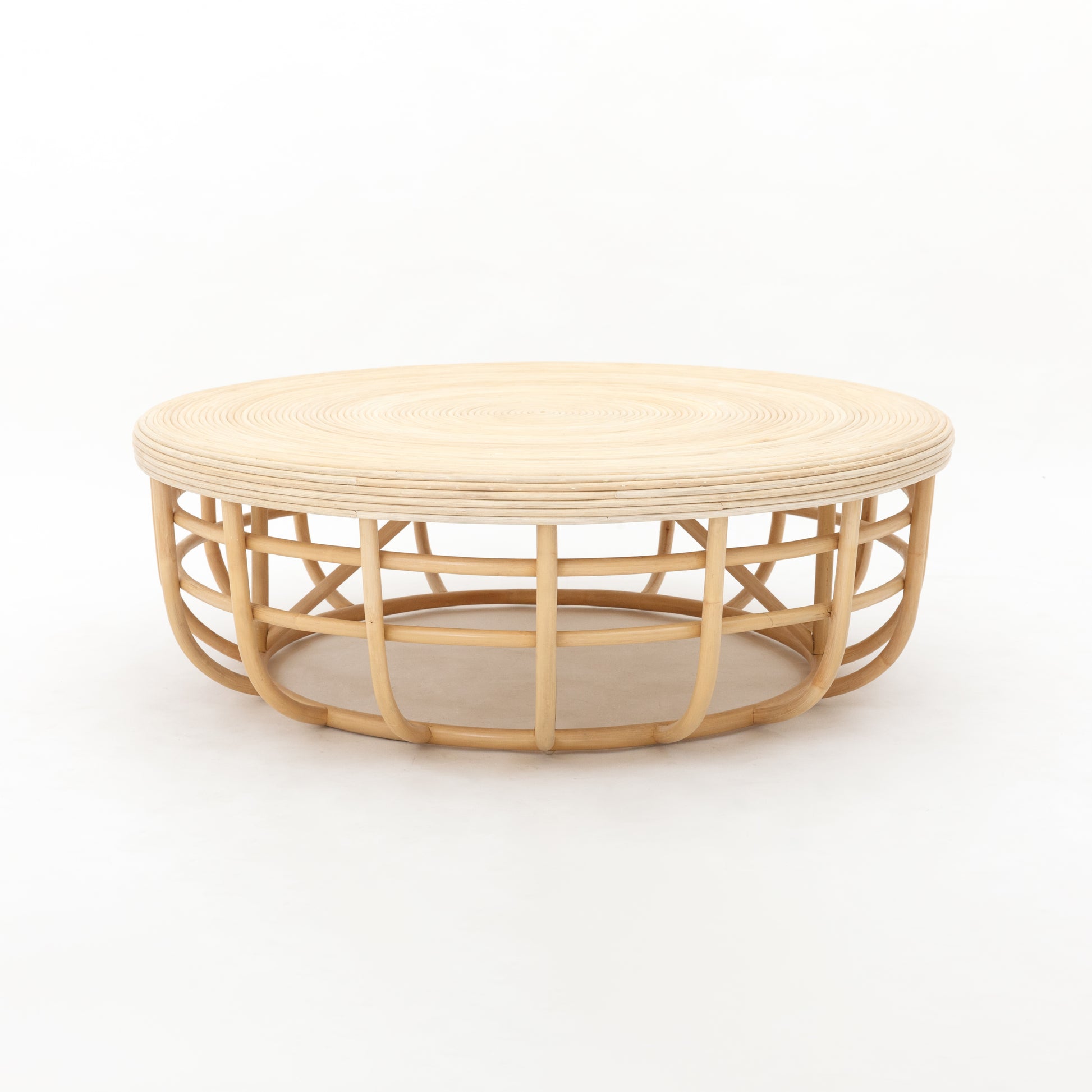 Motu Byron Bay Heinui Coffee Table round Rattan Natural