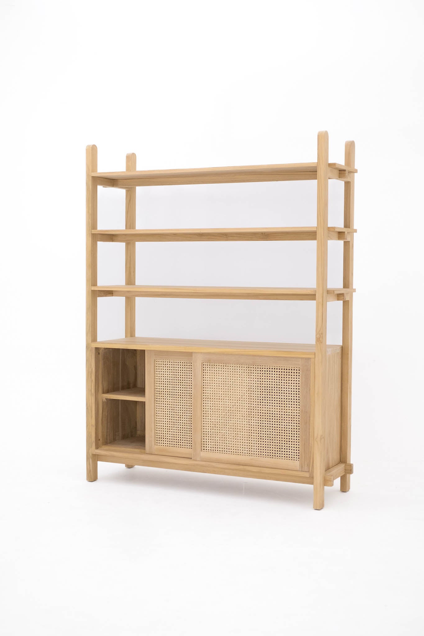 Motu Byron Bay Moorea Cabinet teak Rattan natural finishing