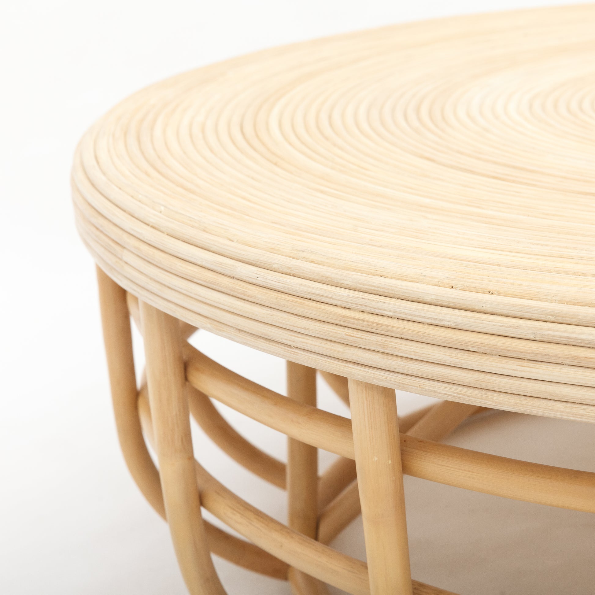 Motu Byron Bay Heinui Coffee Table round Rattan Natural